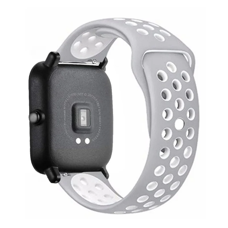Universal 20mm 22mm Silicone Smartwatch Band – Durable Sport Strap Bracelet in Multiple Colors
