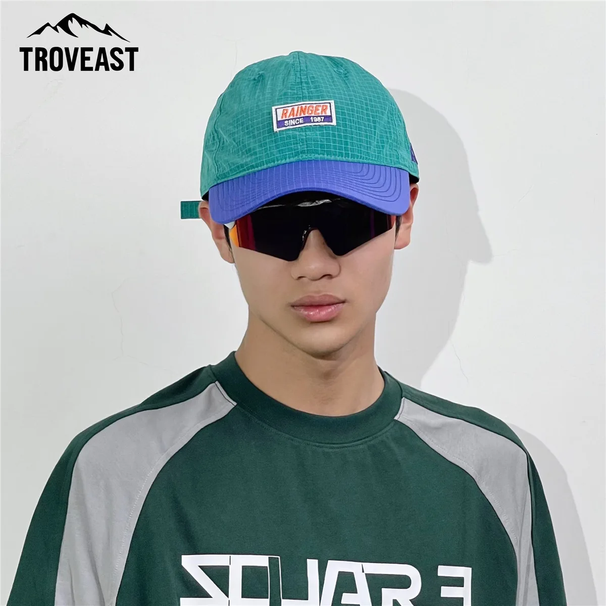 Korean Version Of The Light And Breathable Color-Splicing Baseball Cap Sports Quick-Drying Hat Summer Sunscreen Duck Tongue Cap