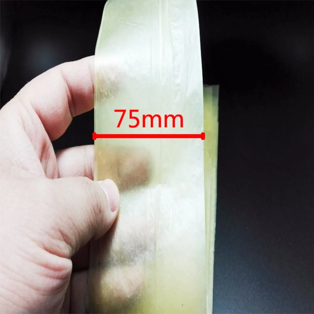 2m*75mm Large Casings for Sausage Salami Length:200cm Wide:75mm,Salami, Sausage Packaging Tools Inedible Casings