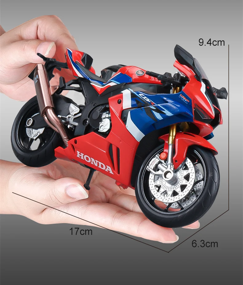 1:12 Honda Cbr 1000Rr-R Fire Blade Racing Motorcycle Model Diecast Alloy Metal Street Motorcycle Model