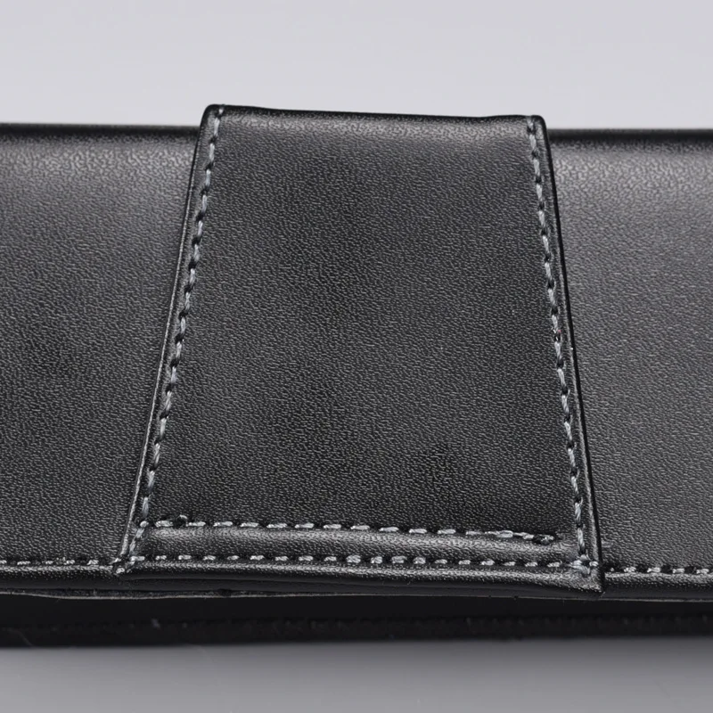 Belt Wearable Glasses Bag Portable PU Leather Reading Glasses Storage Box Women Men Sunglasses Eyewear Case Storage Wallet