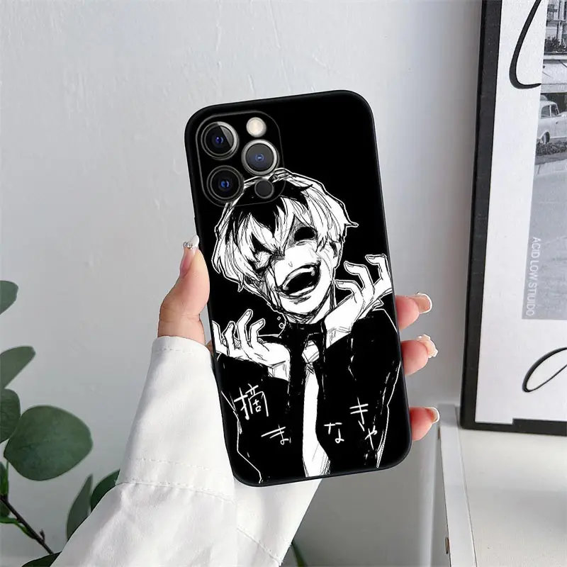 Tokyo Ghoul Ken Kaneki Anime Soft Phone Case