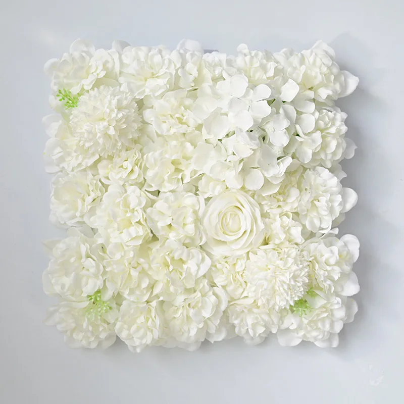 

Rose Flower Wall Panels Artificial Flowers DIY Wedding Deco Wall Art Flower Decoration Birthday Party Background Flower Backdrop