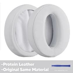 Premium Memory Foam Ear Cushion Covers - Replacement Ear Pads (Protein Leather)