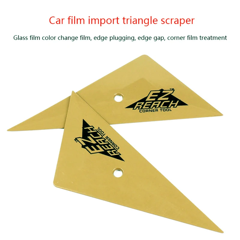 Soft Triangle Go Corner Squeegee Vinyl Car Wrap Window Tinting Scraper Carbon Film Windows Edge Installation Tucking Tool