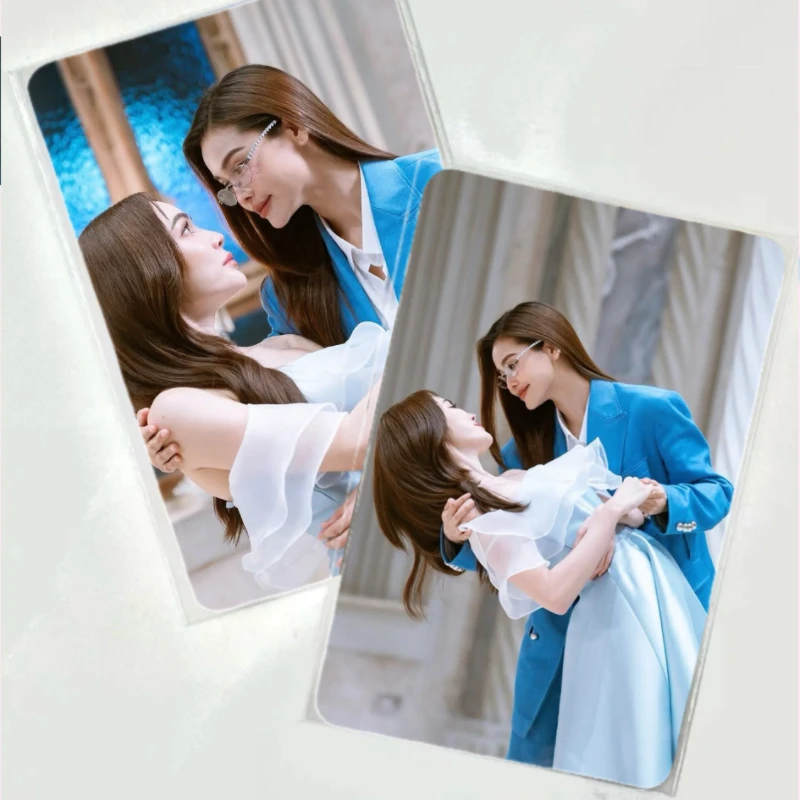 2PC/SET No Repeat Englot Engfa Charlotte Thai TV Petrichor 시리즈 드라마 스틸 3인치 8.4*5.6cm 양면 인쇄 카드