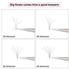 Eyelash Extension Specialized Tweezers Professional Stainless Steel Portable Anti-static Makeup Remover Beauty Cosmetic Tools 3