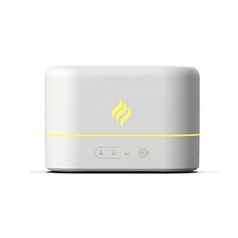 

7 Colors Simulation Flame Ultrasonic Humidifier USB Free Filter Essential Oil Diffuser