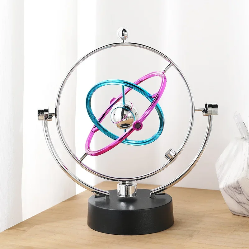 Hot Celestial Newton Pendulum Perpetual Instrument Chaos Ornament Creative Home Room Office Modern Minimalist Ornament Gift