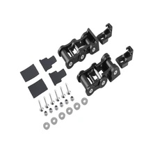  2PCS Aluminum Hood Latches for Jeep Wrangler JK 2 Door & Unlimited 4 Door 2007-2017 