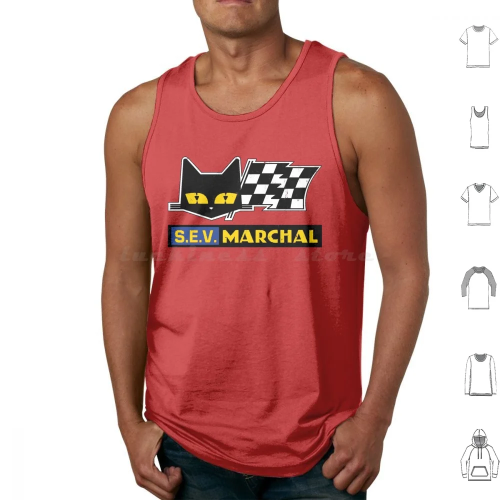 

Vintage Marchal Tank Tops Print Cotton Racing Vintage Motorsports Vintage Racing Le Mans