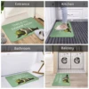 Cartoon Meme Ogre Home Entrance Doormat Decorations Kitchen Hallway Balcony Rugs Living Room Carpet Non-slip Bathroom Foot Pad 5