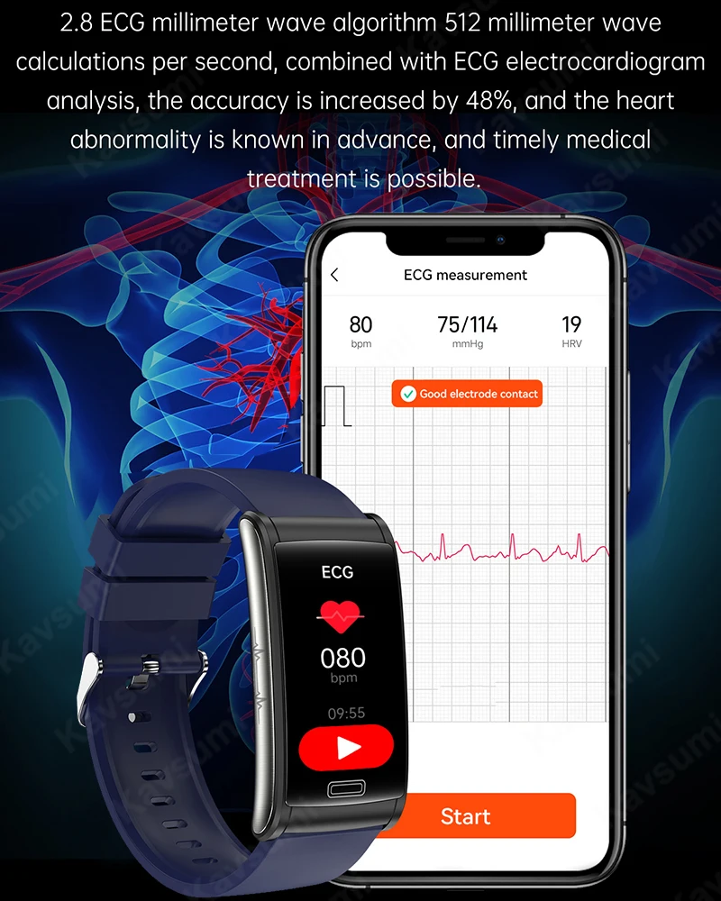 2023 ο smartwatch  ECG ͸ ð  ü ǰ Ʈ ġ ȵ̵ ios
