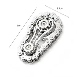 Enhanced Metal Gear Spinner - High - Speed Stress Relief Toy (Metal style C)