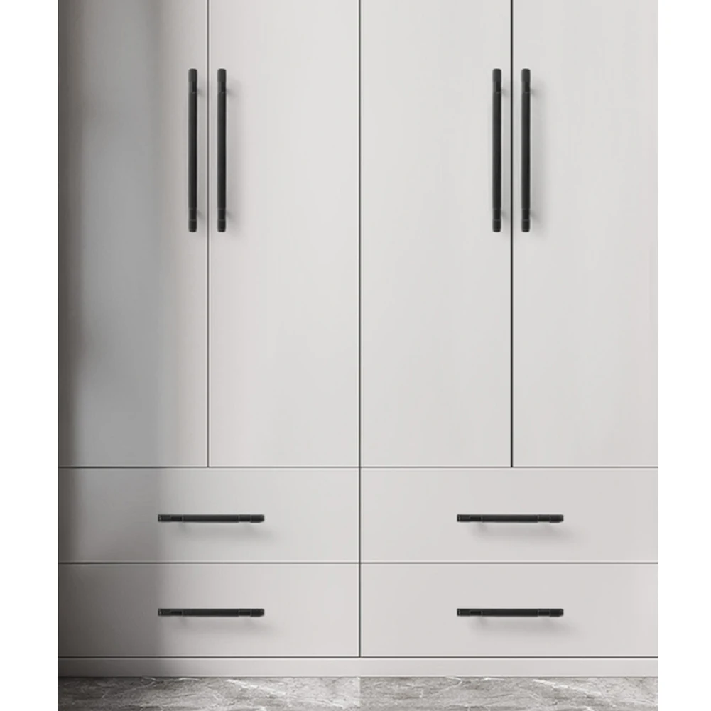 

Contemporary Black and Gold Knurled T Bar Handle Ideal for Kitchen Cabinet Door Drawer Cupboard 96mm Hole to Hole