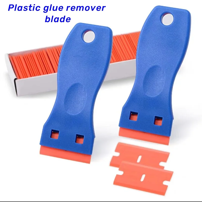 

Glue Removal Blade Multifunctional Cleaning Blade Car Film Tool Paint Scraper Does Not Damage Paint Glass Glue Scraper