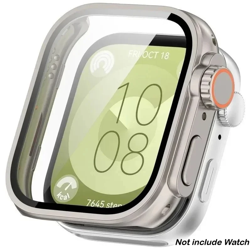 Ultra Case with Tempered Glass Screen Protector for Huawei Watch Fit Series