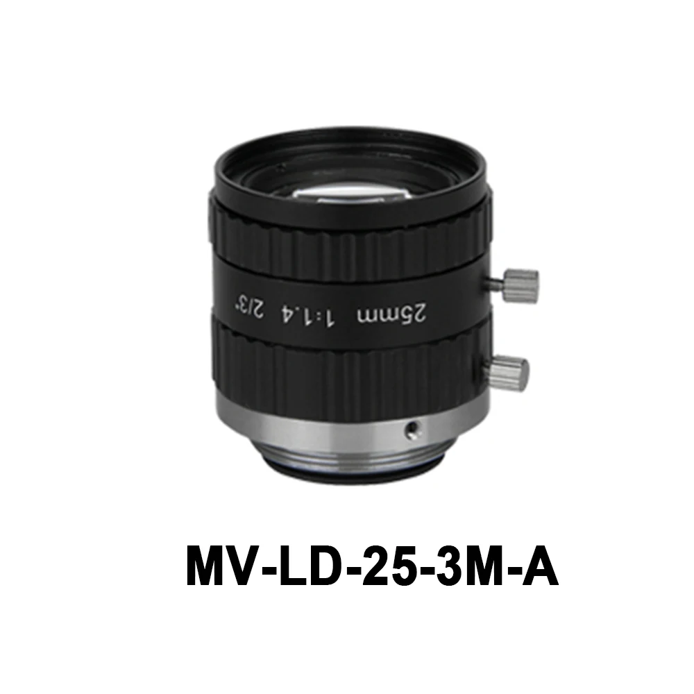 3MP 16mm 2/3 MV-LD-16-3M-A C-마운트 렌즈 비전 검사용 산업용 머신 비전 렌즈