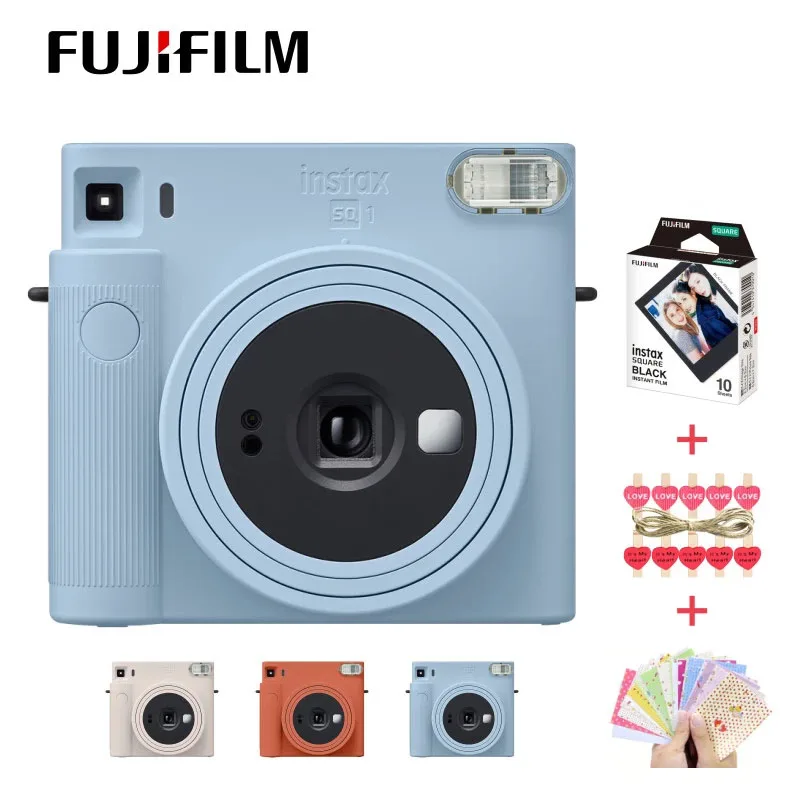 フィルムカメラ INSTAX SQUARE SQ 1 GLACIER BLUE Amazon.com : FUJIFILM Instax Square SQ1 Instant Camera