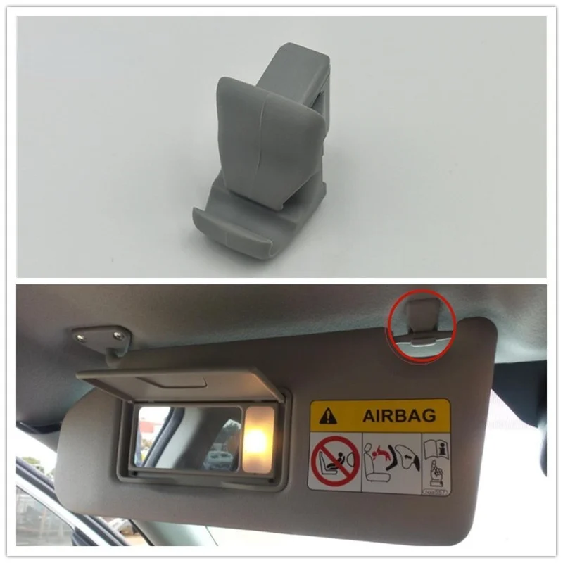 Car Sun Visor Hook clip bracket For Mitsubishi ASX 2012 2013 2014 2015