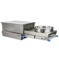 Cuisinière à gaz et évier en acier inoxydable RV Yacht cuisine 5