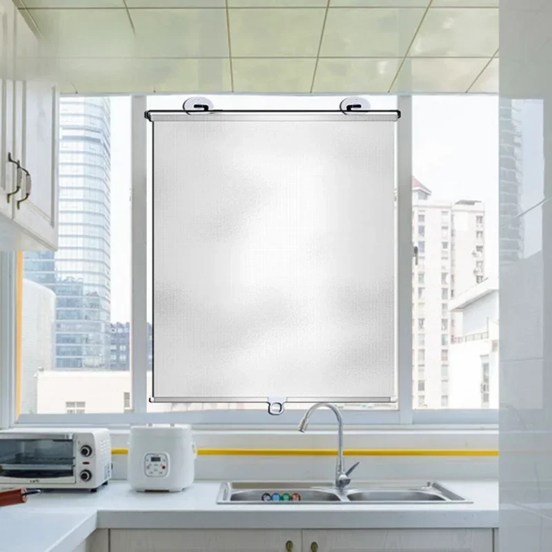 Home Office Curtains Side Window Parasol Retractable Curtain Anti-ultraviolet Cup Roller Blinds for Cars Windscreen Sunshade