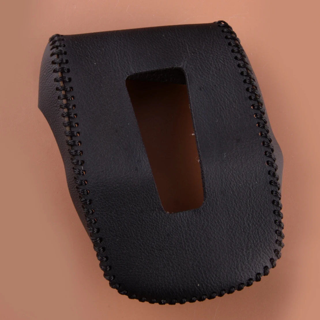 

Ручка переключения рулевого механизма автомобиля защитный чехол, черный кожаный чехол для Mitsubishi Outlander 2023 2022