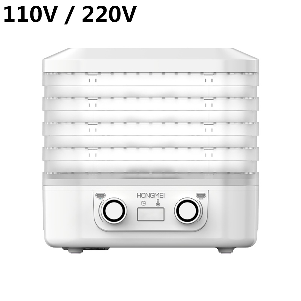 Dried Fruit Vegetables Meat Dehydrator 5 Plates 220V 110V Beef Jerky Tea Snacks Air Electric Food Dryer Machine ìíê±´ì¡°ê¸° ììì§¤ì ê±´ì¡°ê¸°ìí¸