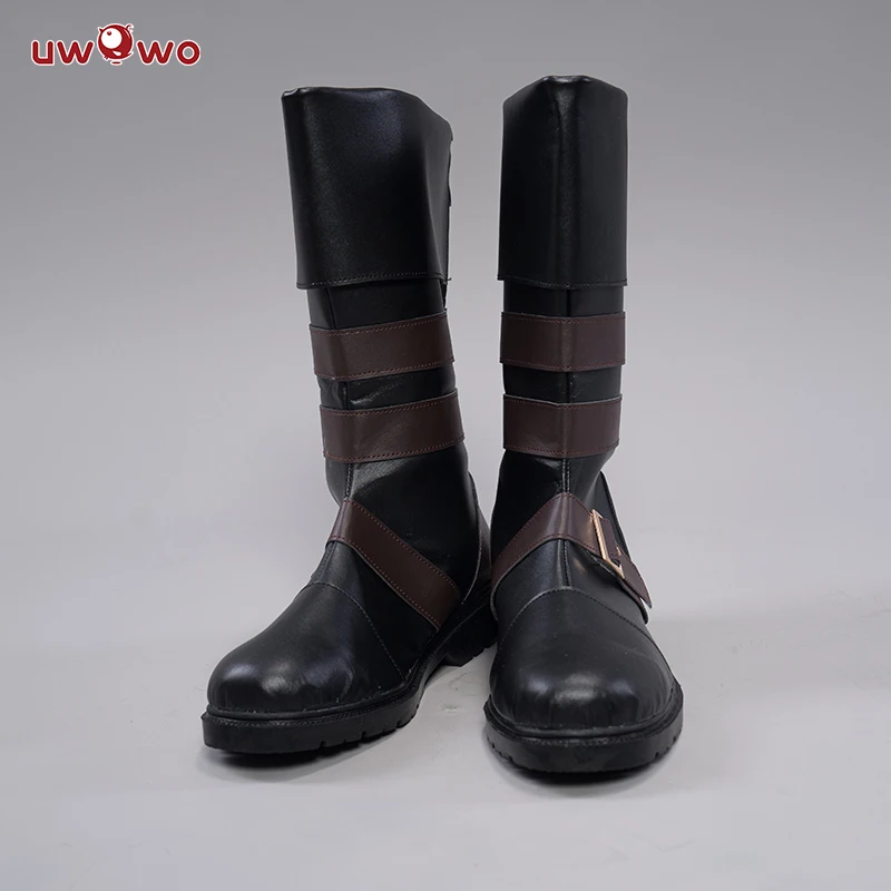 

UWOWO Nierr Automataa 9S Cosplay Shoes Costume Yorhaa 9S No.9 Type S Shoes Boots