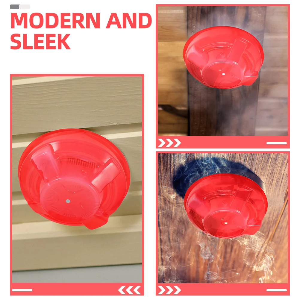 5 Pcs Sensor Protective Cover Potato Cooker Covers Decorative for Smoke Detectors Plastic Interconnected