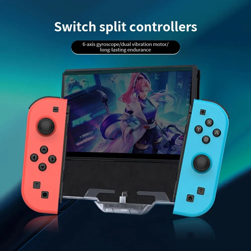 Game Controller Joy Pad Joycons For Nintendo Switch Joystick Wireless Game Console Turbo Wake Up Function