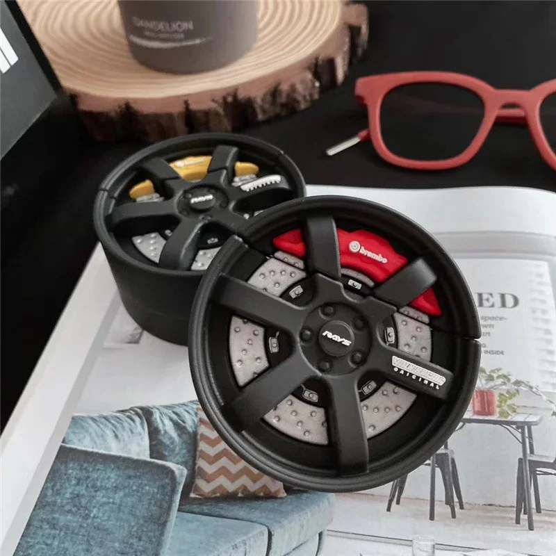 Personalized Creative Tires Silicone Earbud Charging Case Cover