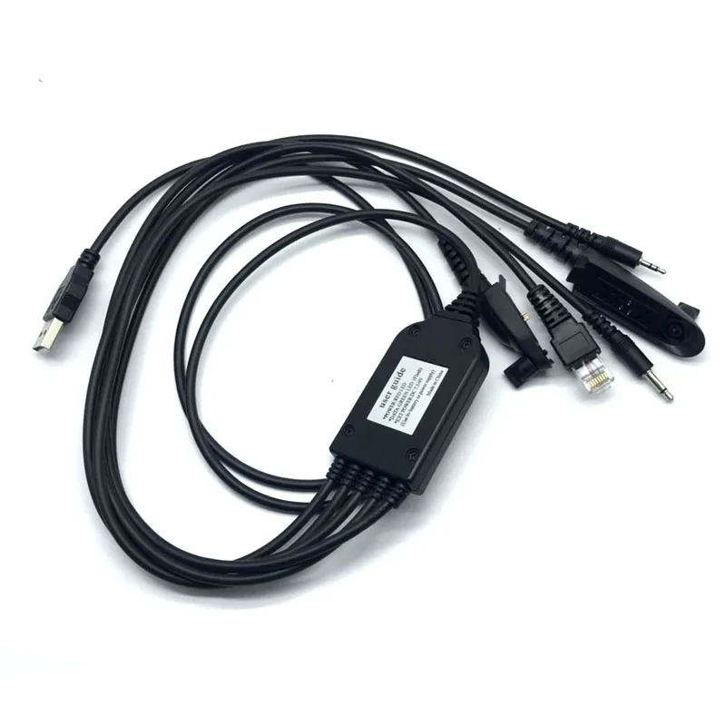 FTDI 5in1 USB Programming Cable For Motorola CP040 GP88 GP300 GP328 GP340 GP328Plus GP338 GM300 Pro5150 PRO7150 HT750 Radio