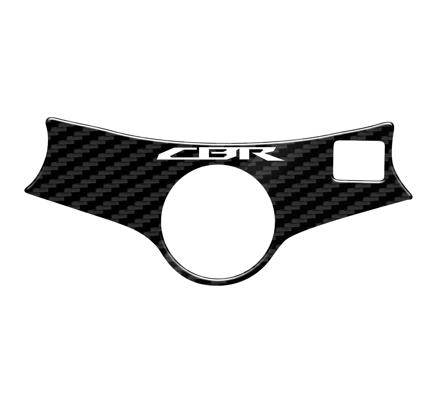 3D Motorcycle Carbon Fiber Pattern Top Triple Clamp Yoke Sticker Case for HONDA CBR600 F4 F4I 1999-2007 2002 2001 2003 2004 2005 1pc 3 4 buttons oucg8d 380h a 313 8mhz id46 car remote key for honda odyssey 2005 2010 accord 2003 2007 fob control
