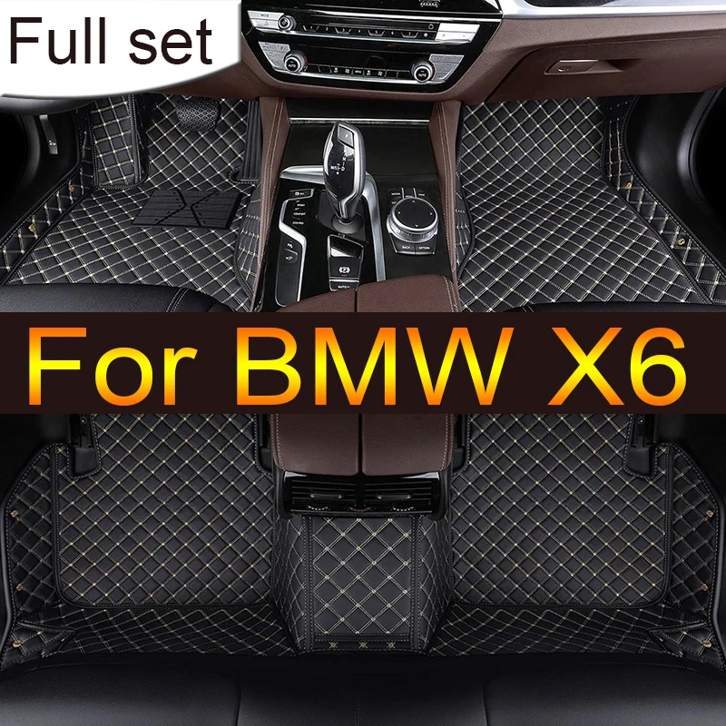 

Car floor mats for BMW X6 E71 2008 2009 2010 2011 2012 2013 2014 Custom auto foot Pads automobile carpet cover