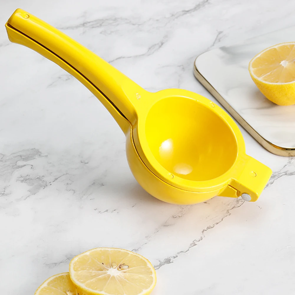 Manual Lemon Squeezer Press Fruit Juicer Orange Clip Home Easy to Clean Creative Portable Gadgets Practical Metal Kitchen Tool