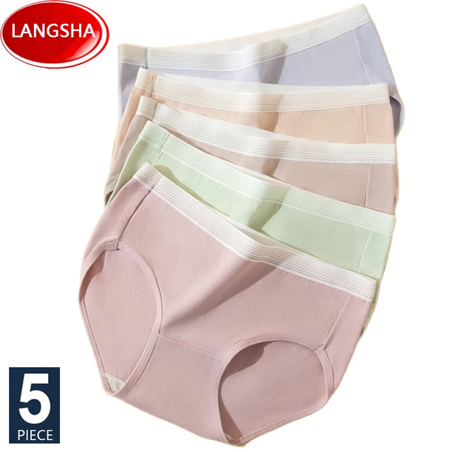 7PCS Pure Cotton Women's Panties Soft Underwear Cute Bow Girls Panty  Breathable Briefs Sexy Ladies Underpants Female Lingerie - AliExpress