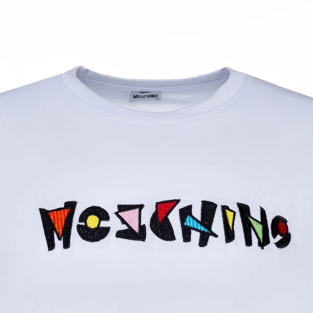 T-shirt for men MOSCHINO color white T Shirts Tops Tees s