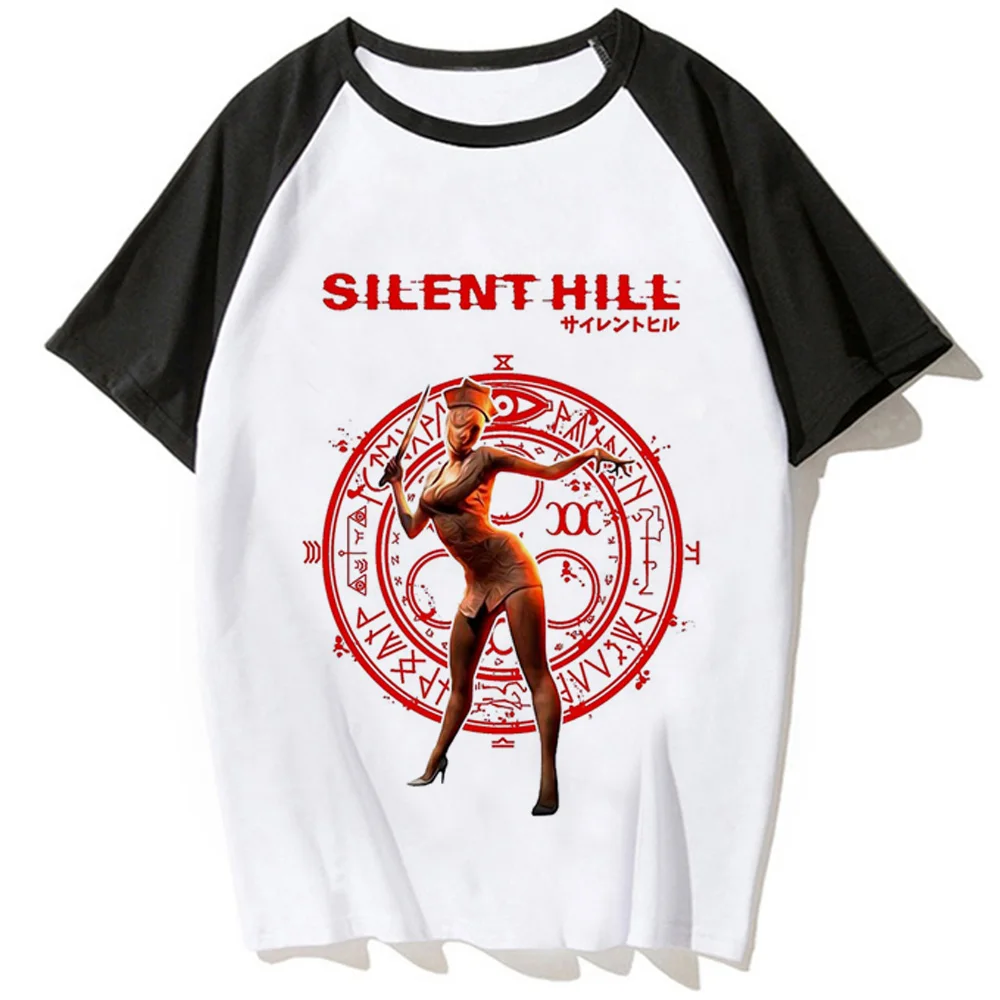 Silent Hill Tshirt Donna Harajuku Tshirt Girl Comic Harajuku Abbigliamento