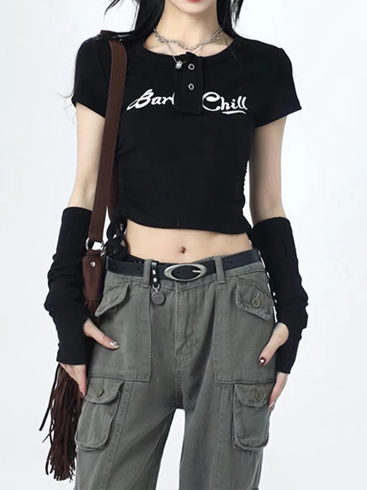 Women's Friends TV Show Crop Top Hoodie – Letters Print Pullover For Casual Wear