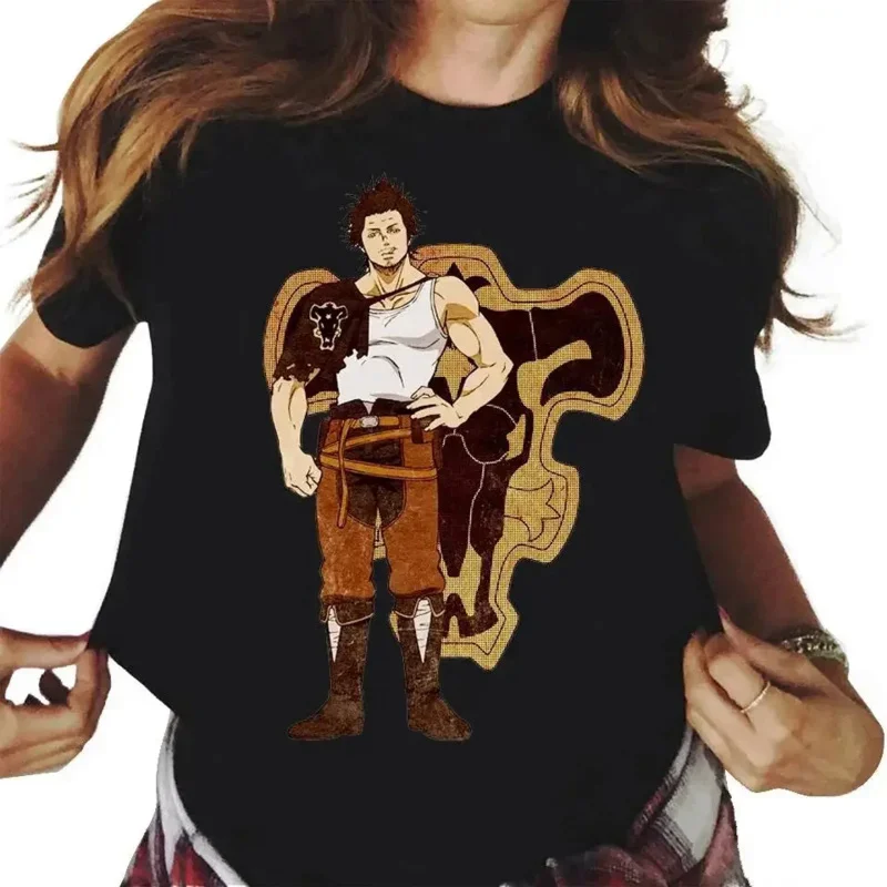 

JapaneseanimeBlackCloverTshirtmenwomencartoongraphicprintshortsleevefashioncasualplussizeunisexTshirt