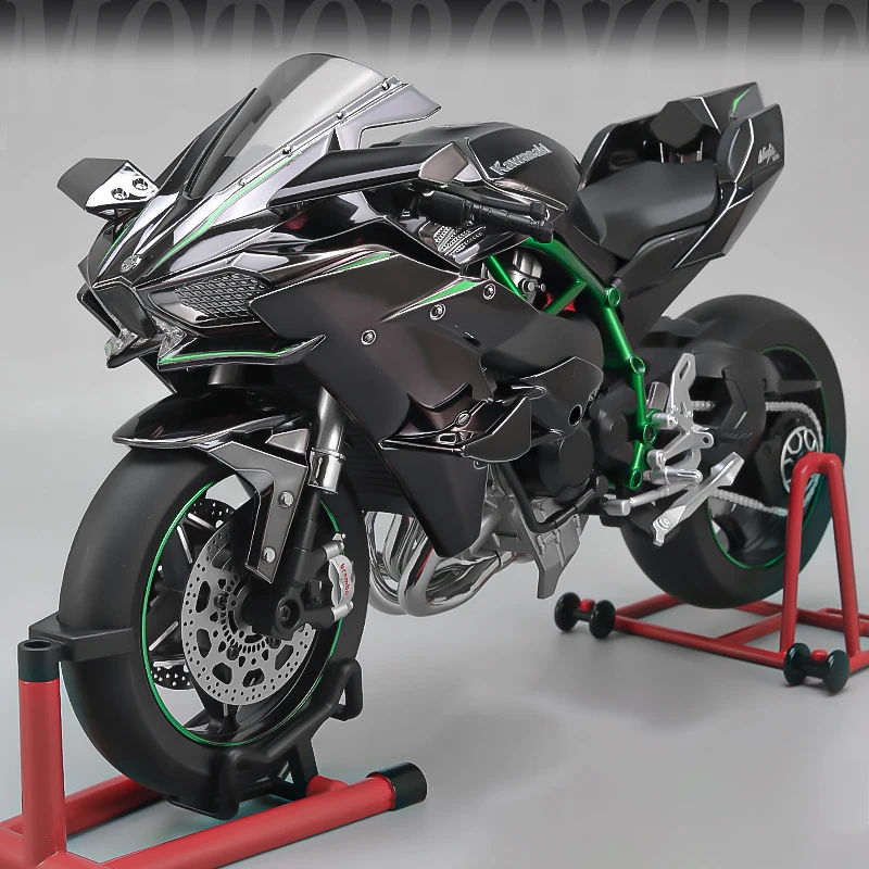 1:6 Kawasaki H2R Bootable Sprayable Dynamic Alloy Diecast