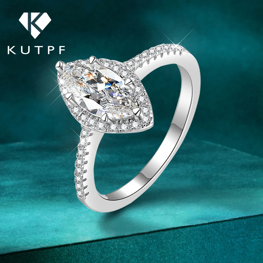 Platinum 3 Carat Marquise Moissanite Ring | Barkev's