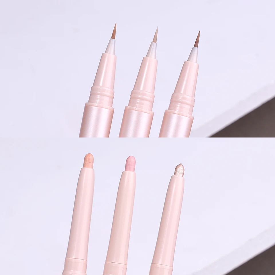 Double Ended Silkworm Eye Highlighter Makeup Pen