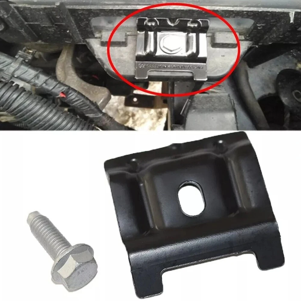 1J0803219 Battery Clamp Bracket+ Bolt For VW Fox Golf Passat Polo Hold Down Clamp Bracket battery hold down clamp bracket battery clamp