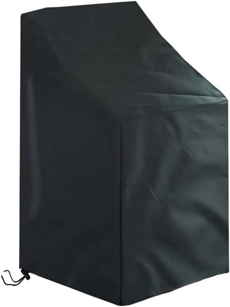 210D Waterproof Chair Organizer Stacked Chair Dust Cover Storage Bag Outdoor Garden Patio Dustproof Furniture Protector 6