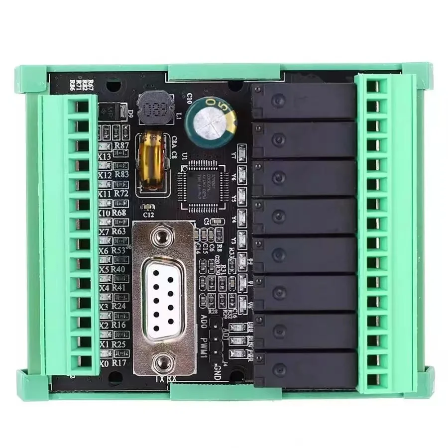 

NEW FX2N-20MR PLC Programmable Logic Controller Relay Module DC24V AC220V Industrial Automation Control Board 12 Input 8 Output