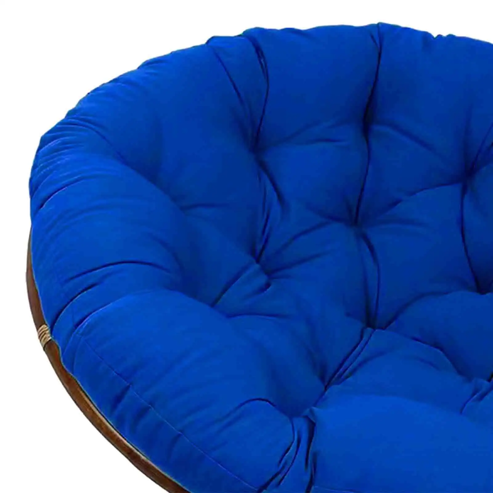 Hanging Chair Cushion Comfortable Round Papasan Chair Cushion Soft Chair Pad for Living Room Indoor Outdoor Patio Kitchen Home