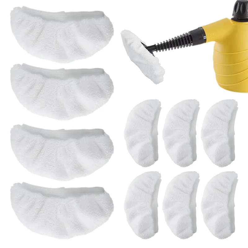 10 cuscinetti riutilizzabili per scopa a vapore, cuscinetti universali per pulitore a vapore, accessori per Karcher SC1 SC2 SC3 SC4 SC5 SV7