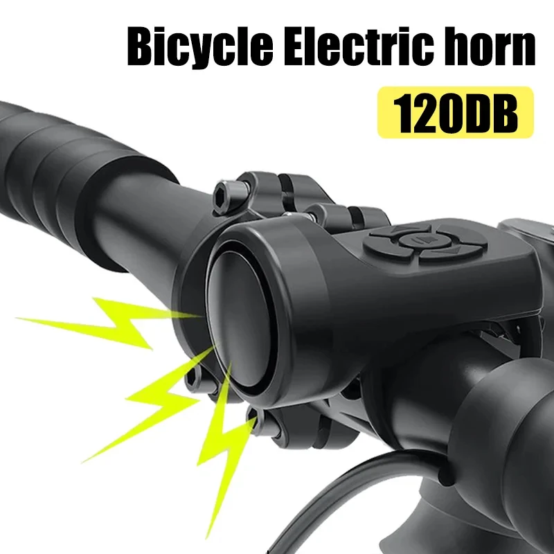 Description Picture 2 of itemBicycle Electric Bell Bike USB Charging Horn MTB Mountain Bike Warning Safety Ring Waterproof Bell Cycling Accessories